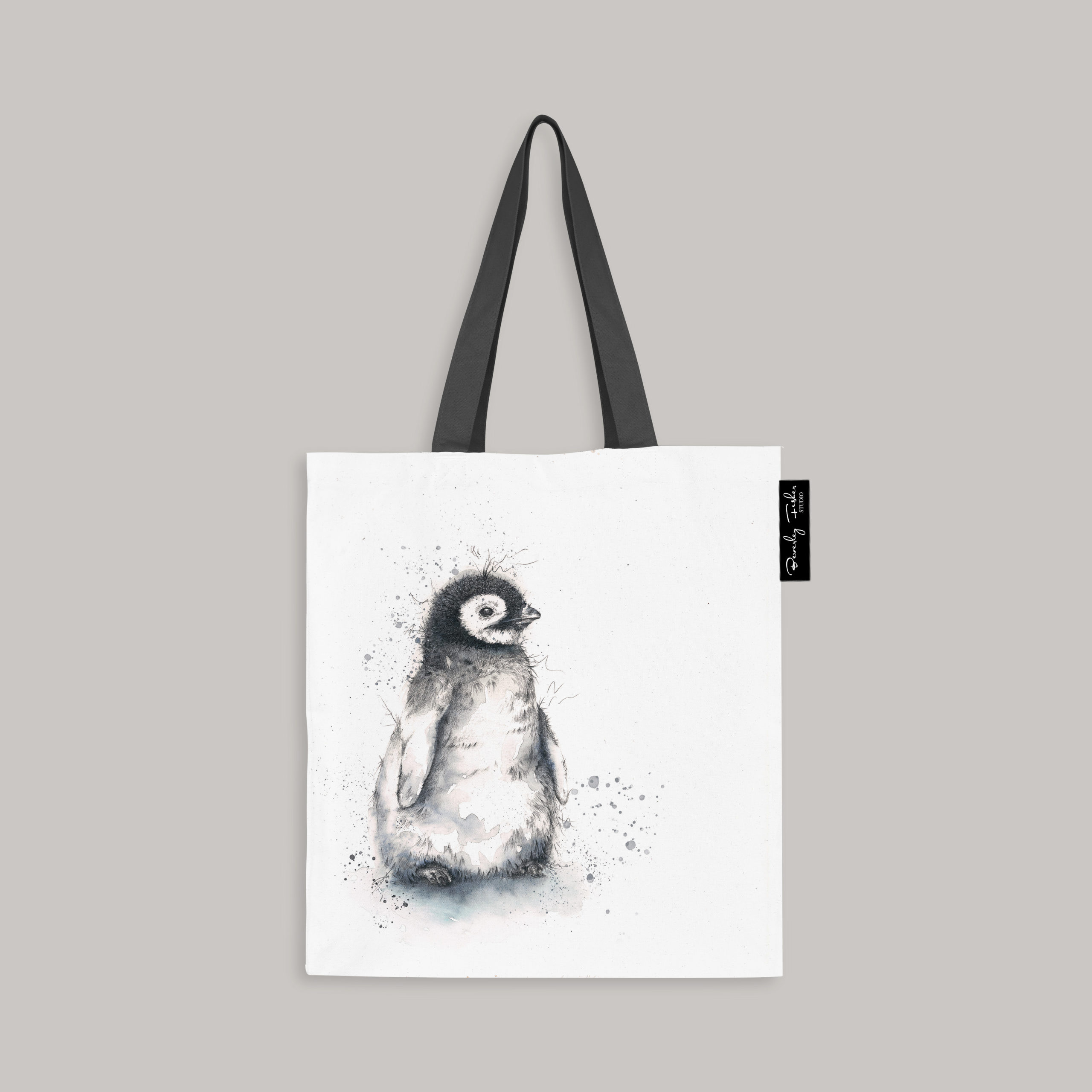 penguin tote bag
