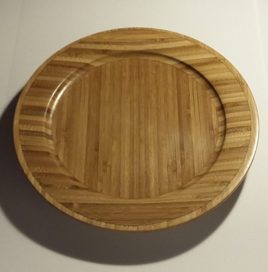 Bamboo platter by Martin Gomme