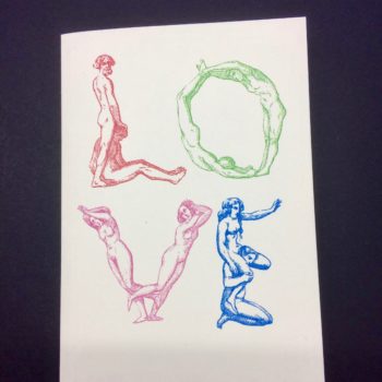 Love (Naked Bodies) Greetings Card by David Wadmore