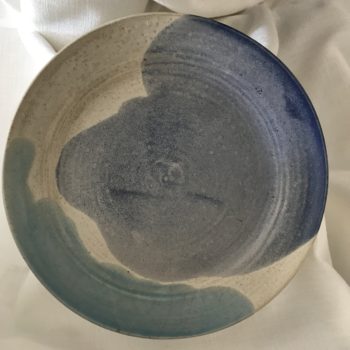 Blues Ceramic Plate 1 by David Froude