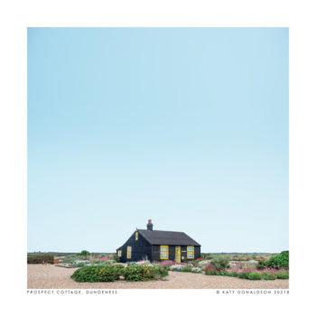 Prospect Cottage, Dungeness, a print by Katy Donaldson