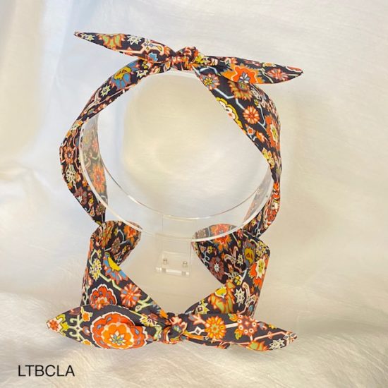 Liberty Cecil A Headband with bow by Jo Weeks