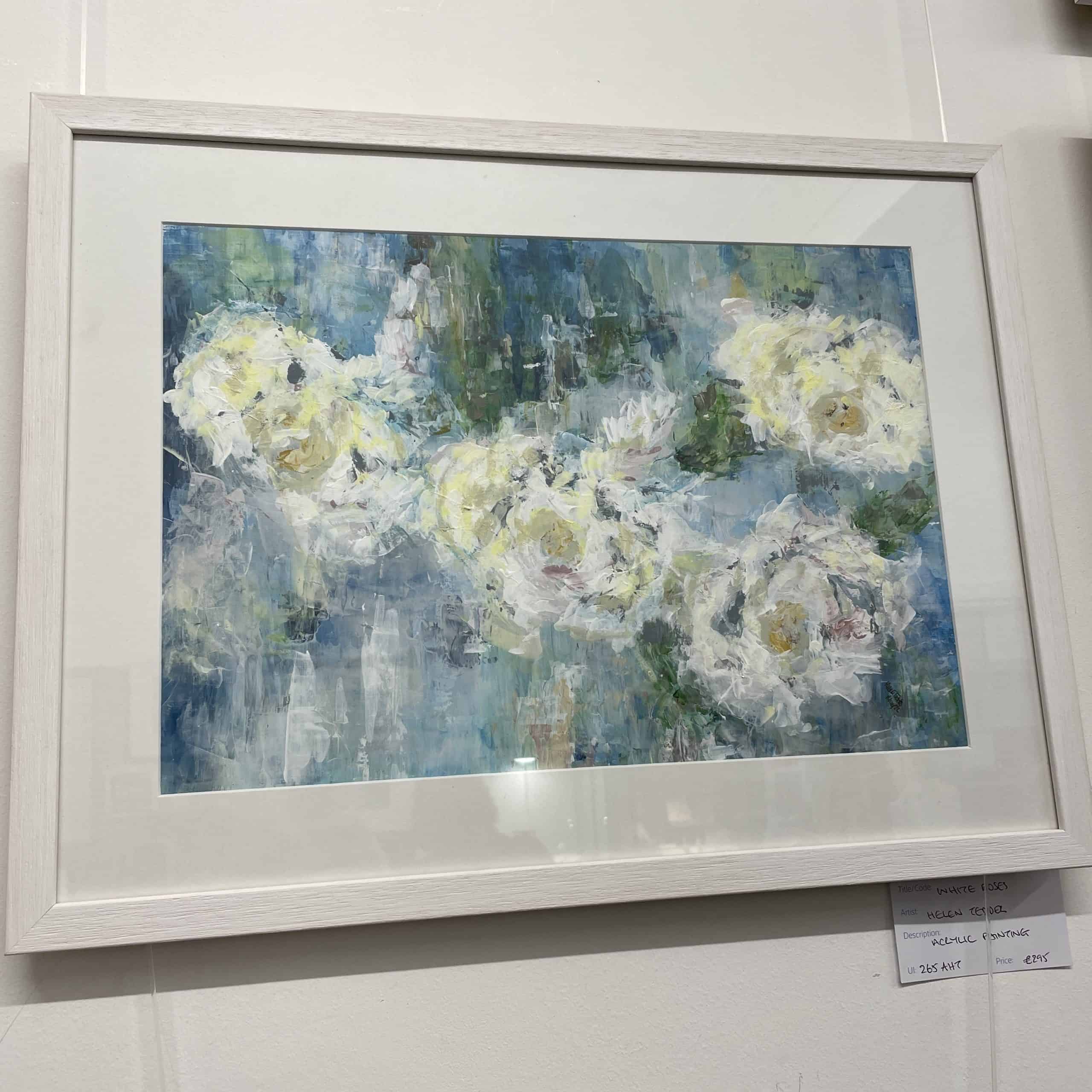 Floral Delights: an exhibition of Helen Tedder's acrylic paintings