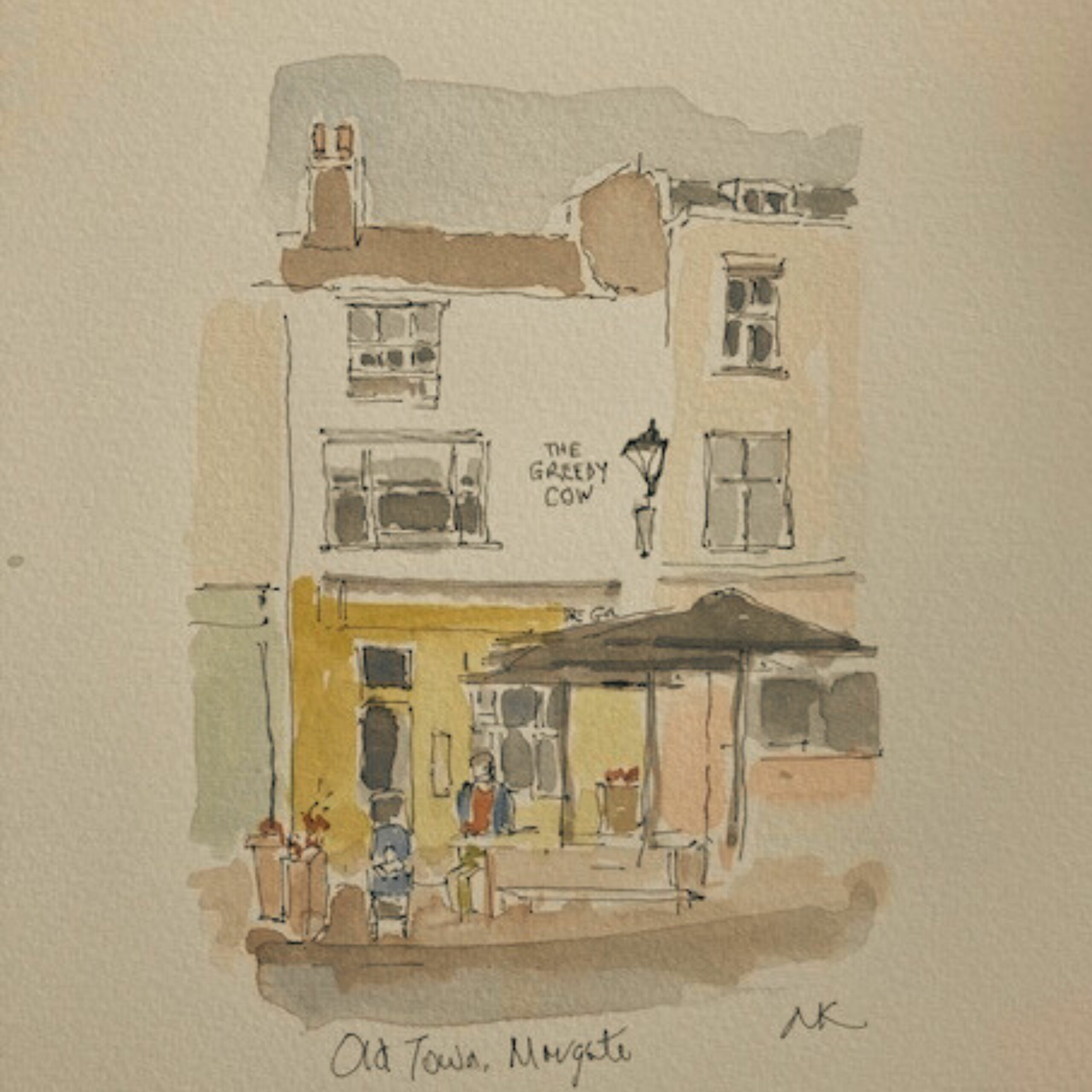 Old Town: Paintings and sketches by Nick Kelly
